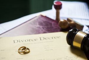Divorce decree document