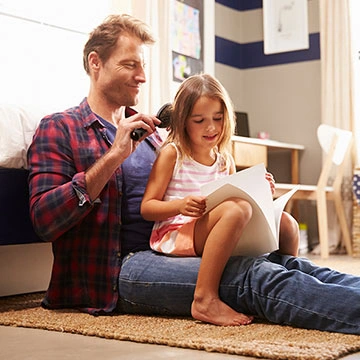 Father And Daughter Image